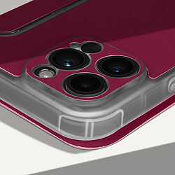 Acheter Avizar Etui pour iPhone 14 Pro Max Clapet Magnétique Porte Carte Piano Book bordeaux