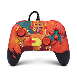 Power A Manette SWITCH Filaire Nintendo Pokémon Charizard Vortex Officielle + Sacoche Switch Pokemon - Pikachu vs. Dracaufeu2