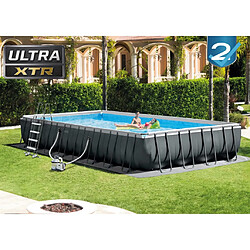 INTEX Ensemble de piscine Ultra XTR Frame Rectangulaire 975x488x132 cm