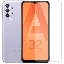 Verre trempé pour Samsung Galaxy A32 5G 6.5" + Verre trempé camera arrière protecteur - Film Protection en Verre Trempé- Visiodirect -