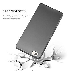 Cadorabo Coque Huawei P8 LITE 2015 Etui en Gris pas cher