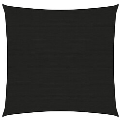 ComfortXL Voile D'ombrage 160 G/m² Noir 3,6x3,6 M Pehd