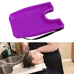 Acheter Bassin D'évier De Plateau De Lavage De Lavage à Contre-courant De Shampooing Portatif Pour Le Violet à La Maison