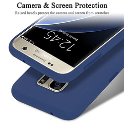 Cadorabo Coque Samsung Galaxy S7 Etui en Bleu pas cher