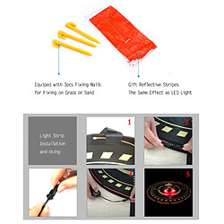 75cm Portable Drones Landing Pad avec LED pour Mavic Mini 2 etc, Fait de Nylon Imperméable