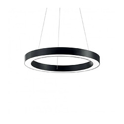 Ideal Lux Suspension LED intégré Oracle Aluminium Noir 1 ampoule 19,5cm