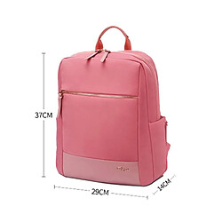 Acheter Yonis Sac À Dos Ordinateur Antivol Imperméable Rose