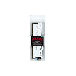 Mémoire RAM Kingston FURY Beast White RGB 16 GB DDR5 cl32