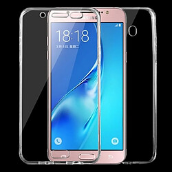 Wewoo Coque Transparent pour Samsung Galaxy J5 2016 / J510 0.75mm Double-face Ultra-mince TPU Housse de protection