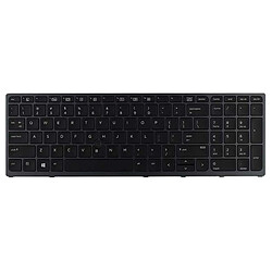 HP Backlit keyboard assembly (Germany) Clavier