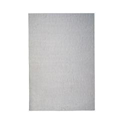 Thedecofactory GALET - Tapis à relief galet extra-doux blanc 160x230 