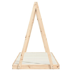 Maison Chic Lit simple Cadre de lit pour enfants,Lit d'Enfant Moderne 90x200 cm bois de pin massif -MN80156 pas cher