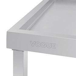 Acheter Table de Sortie Droite pour Lave-Vaisselle à Capot 600mm - Vogue