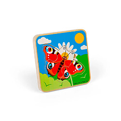 Bigjigs Toys Puzzle Cycle de Vie - Papillon