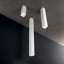 Ideal Lux Plafonnier intérieur à 1 lumière blanc long, GU10