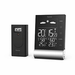 Hama Wetterstation Black Line schwarz 