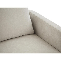 Acheter Vente-Unique Canapé 3 places en tissu beige DORMATI