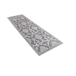 Vidal Tapis de couloir en laine 300x89 gris Darya