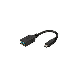 DIGITUS Câble adaptateur USB 3.0, USB-C - USB-A, 0,15 m ()