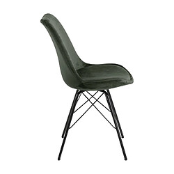 Avis But Chaise velours ERIS vert