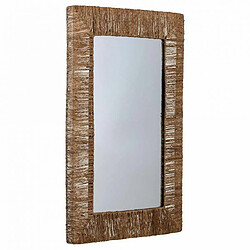 Avis Miroir mural Alexandra House Living Marron Jute 3 x 61 x 91 cm