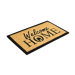 Calicosy Paillasson marron motif Welcome Home