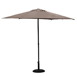 Hesperide Parasol Soya rond - Taupe