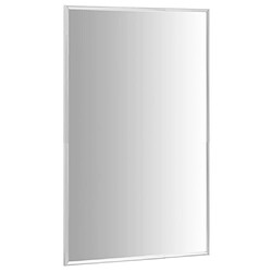 vidaXL Miroir Argenté 80x60 cm