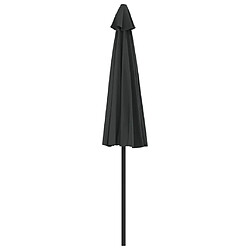 Acheter Helloshop26 Parasol demi de balcon avec mât en aluminium 270 x 135 x 245 cm noir 02_0008302