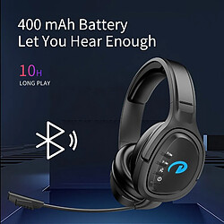 Acheter Universal Casque Bluetooth sans fil avec microphone câble câble basse profonde jeu