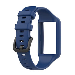 Bracelet en silicone bleu marine pour votre Honor Band 6/Huawei Band 6/Huawei Band 6 pro