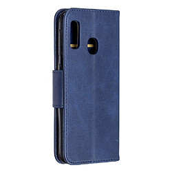 Avis Etui en PU avec support bleu pour votre Samsung Galaxy A20e/A10e