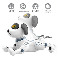 Universal Animaux de compagnie électroniques, animaux robot programmable chien voix télécommande jouet chiot cadeau d'anniversaire pour les enfants, animaux robotiques pas cher