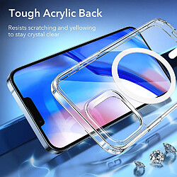 Coque Silicone Transparente Compatible Magsafe + 2 Verres Trempes Pour iPhone 13 Pro Little Boutik©