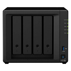 Synology Bundle DS920+ NAS 16To (4x4To) HDD 4 Baies Intel Celeron J4125 Serial ATA 600 5900tr/min Noir