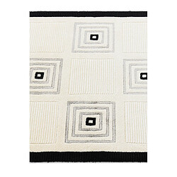 Vidal Tapis de couloir en laine 292x79 beige Darya pas cher