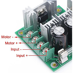 13KHz PWM DC Moteur Contrôleur de Vitesse 12-40V 10A Pompe Module De Contrôle Vitesse Ventilateur Continu avec Polarité Inversée Protection Contre Courant Élevé pas cher