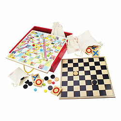 Bigjigs Toys Collection de 4 jeux en bois