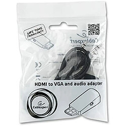 Adaptateur HDMI vers VGA GEMBIRD A-HDMI-VGA-02