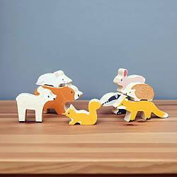 Bigjigs Toys Ensemble d'animaux des bois pas cher