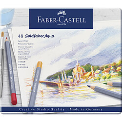 FABER-CASTELL Crayons de couleur aquarellables GOLDFABER ()