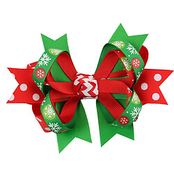 Wewoo Décoration de Noël à porter pour les enfants 6 PCS Swallowtail papillon noeud en épingle à cheveux de coiffe