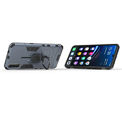 Wewoo Coque Souple PC + TPU Housse de protection antichoc avec support d'anneau magnétique pour VIVO IQOO bleu marine pas cher