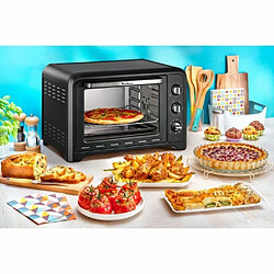 Avis Four électrique MOULINEX Optimo 39 L - Chaleur tournante - 6 modes de cuisson - Fonction décongélation - Noir