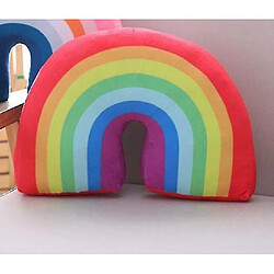 Universal 35 cm pour enfants arc-en-ciel u forme d'oreiller couche coussin de la tête