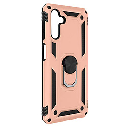 Avizar Coque Samsung Galaxy A13 5G et A04s Antichoc Hybride Bague Support Vidéo rose