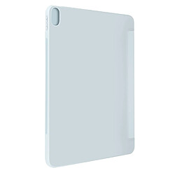 Avizar Étui pour iPad Air 11 2024 Clapet Pliable Support Multipostions Bleu Pâle