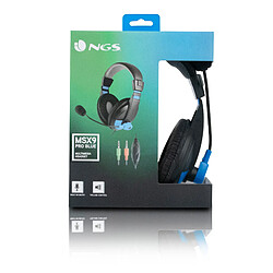 Acheter NGS HEADSET MSX9 PRO BLUEControl de volume, serre-tête matelassé- Microphone