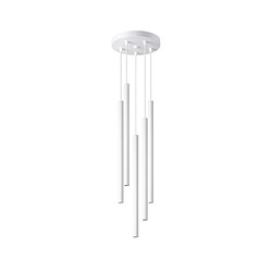 Luminaire Center Suspension Pastelo Acier Blanc