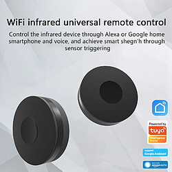 SANAG Telecommande Infrarouge Intelligente Ir, Telecommande Infrarouge Wifi, Smart Home Center, Compatible Avec Alexa, Google Home, Convient Pour Tv, Dvd, Climatiseur, Appareils electromenagers Ir